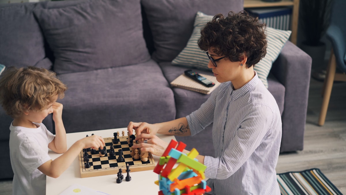 孩子下棋思考——解決問題從鍛鍊判斷力開始